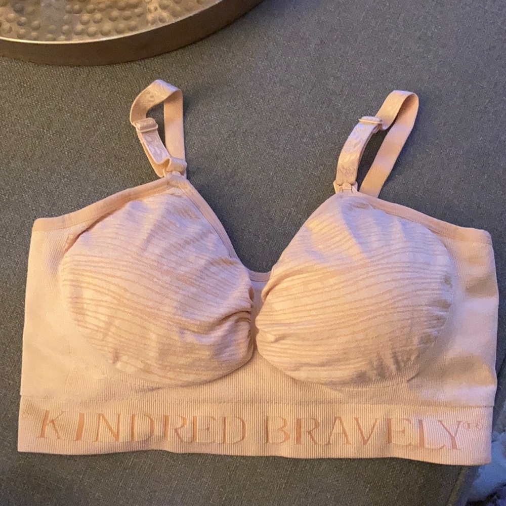 Kindred Bravely nude nursing/pumping bra